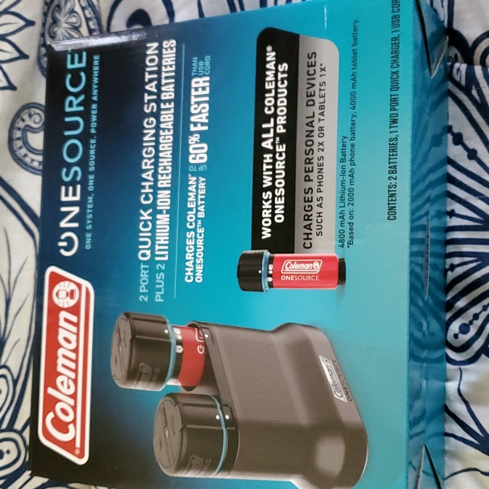 Rechargeable Batteries and charger